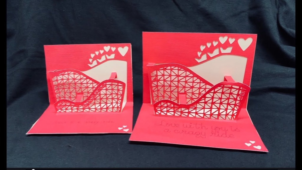 36 Valentine Pop Up Card Svg Craft Template